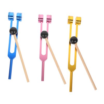 GLSTOY Set 128hz Ear Tool Kit Sensory Tuning Forks for Healing Massage Physiotherapeutic Tool