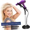 PLAFOPE 360degree Blow Dryer Holder Stand Rotating Hair Dryer Rack for Easy Hands Styling for Salon and Home Use view 4