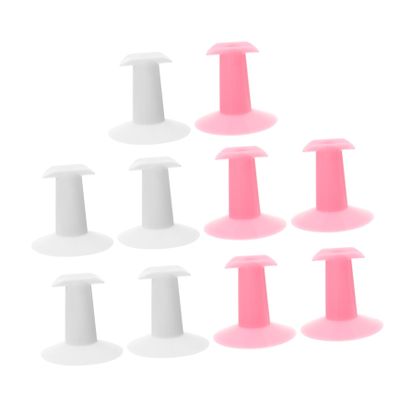 10pcs Plastic Finger Support Rest for Nail Art Precision Work