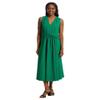 Calvin Klein Womens Gauze Twist Front Aline, Meadow 4 view 1
