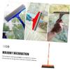 UTHCLO Multipurpose Shower Squeegee Mirror Squeegee for Window Cleaning Car Water Wiper Tool view 3