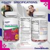 Choice Bundle Equate Glucose Gummies Compare to ReliOn Berry Flavor Gummy 60 ct Plus Food Guide & Pill Container (3 Items)! view 3