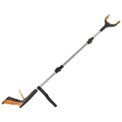 SECFOU Garbage Tool Long Handle Reacher Grabber for Trash Foldable Elderly-Friendly