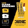 FATTY Meat Sticks, Pork Raised Without Antibiotics, Grass-Fed Beef, 13g Protein Per Stick, Jalapeno Cheddar, 2 oz. view 3