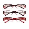 EYEBOGO Kaylee Stylish Reading Glasses for Women, Readers for Women, Womens Reading Glasses (3-Pack Burgundy K+O+E, 0.50) view 3