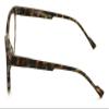 V.W.E. Women Round Progressive Clear Bifocal Reading glasses - No Line or Bubble - Zero Power on Top Reader (Calico, 1.75, x) view 3