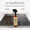All-Natural BBQ Grill Cleaner & Degreaser | Spray, Wait & Wipe - Plant-Based Heavy Duty Griddle Cleaner, Fresh Citrus Scent, Non-Toxic Fume-Free Formula | Safe for Grill Grates, Smokers and Flat Tops view 2