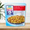 My Own Meal, Tuscan Pasta & Beans, Kosher, Halal, Shelf stable meal view 1