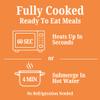 My Own Meal, Tuscan Pasta & Beans, Kosher, Halal, Shelf stable meal view 4