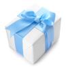 1-1/2 Inch 100 Yards Sky Blue Satin Ribbon, Solid Fabric Ribbon Roll for Flower Bouquet, Gift Wrapping, Roses Making, Handmade Crafts view 4