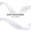 1-1/2 Inch 100 Yards White Satin Ribbon, Solid Fabric Ribbon Roll for Flower Bouquet, Gift Wrapping, Roses Making, Handmade Crafts view 4