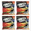 [4 Big Packs] Orion Turtle Chips, Flamin Lime Flavor, 160g-Four Layer Crispy Snack, 5.55oz view 1