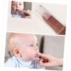 FRCOLOR 2pcs Boy Girl Finger Toothbrush Set Safe Teething Brush for Boy Girl Gentle Oral Easy for Cleaning Teeth and Gums view 4