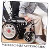 Healvian Replacement Front Wheels for Wheelchair 2pcs Casters Smooth Quiet Suitable for Indoor/Outdoor view 3