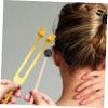 GLSTOY Aluminum Alloy Tuning Fork for Frequency Healing Ear Cleaning Professional Sound Tuning Fork Clinical Grade view 3