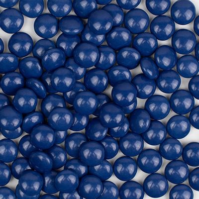 3,744ct Blue Bulk Chocolate Coated Gems - Candy Shell Treats For Parties, Gifting, Baking, Dessert Toppings, Candy Buffets And Everyday Snacking (7.5lb)