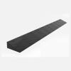 xjdagaoge Rubber Ramp, Non-Slip Wheelchair Ramp, Portable Threshold Ramp, Suitable for Indoor Or Outdoor, Doorway, Supermarket Entrance, Garage Entrance, Step Mat(Black,22 * 10cm) view 1