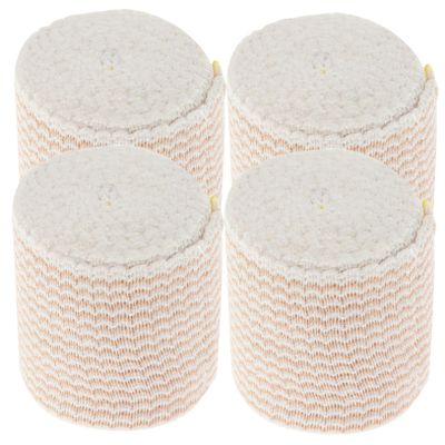 Baluue 4rolls Breathable Elastic Bandages Compression Wraps for Ankle Wrist and Knee Support for Sports and Injury
