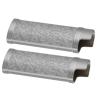 2PCS Vintage Floral Stamped Zinc Alloy Lighter Case Cover for Lighter (Grey) view 4