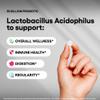 Lactobacillus Acidophilus Probiotic 30 Billion CFU 240 Vegan Tablets 80-Day Supply Digestive Health Support Non-GMO GMP Certified Gluten Free (240, Lactobacillus Acidophilus) view 3