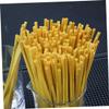 100pcs Wheat Straw Disposable Straws Long for Shaved Ice Milk Tea and Juices Parties Restaurants and Home Use view 3