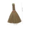 NineLife Basics Natural Broom with Dense Bristles for Efficient Dust Removal Small Hand Broom for Household Cleaning view 2