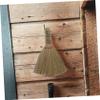 NineLife Basics Natural Broom with Dense Bristles for Efficient Dust Removal Small Hand Broom for Household Cleaning view 4