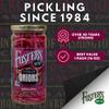 Foster's Pickled Red Onions in a Jar, 16oz, 1 Pack, Traditional Vegetables Recipe for 40 years, Gluten, Fat, and Preservative Free, Low Calorie Snack, Farm Pickled Onions view 2