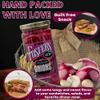 Foster's Pickled Red Onions in a Jar, 16oz, 1 Pack, Traditional Vegetables Recipe for 40 years, Gluten, Fat, and Preservative Free, Low Calorie Snack, Farm Pickled Onions view 3