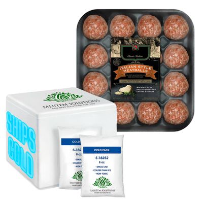 Salutem Vita - Italian Style Pork Meatballs, 2.5 lbs.