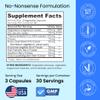 Crazy Muscle Booster for Men and Women (Over 1,300mg per Capsule) to Increase Low Levels in Males, Reverse The Effects of Low Levels on Muscle and Fat, 90 Supplement Pills view 3