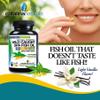Wild Caught Omega-3 DPA Fish Oil - 2900 mg with DPA, EPA & DHA - 90 SoftGels Triple Strength Burp-Free (Pack of 2) view 3