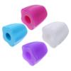FOYTOKI 4pcs Silicone Toothpaste Caps Holder Self Closing Toothpaste Dispenser Easy Squeeze Top for Home view 1
