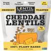 Lentil Telepathy Cheddah Crunchy Whole Lentil Snack, Vegan Cheddar Flavor, OIL FREE, Never Fried, Plant Based, Gluten Free, 4 oz view 1