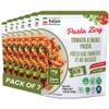 Pasta Zing Tomato & Basil Pasta, Pack of 7, Fully Cooked Fusilli Pasta with Tomato & Basil Sauce, Ready in 1 Minute, Shelf Stable Microwave Pasta, 14g Protein, 8.6g Fiber, 7.05 oz Pouches view 1