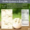 Oh! Nuts Yogurt Covered Raisins - 2lb - Sweetened Dehydrated Creamy Yogurt Fruit Bites - Packed in New York Zip-Seal Bag for Exceptional Freshness view 3