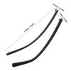 SOESFOUFU 2pairs Replacement Glasses Arms Legs Temple Screws for Glasses Eyewear Frame Temple Accessory Metal Material view 2