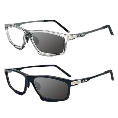 2PCS Sports Color-Changing Multi-Focal Reading Glasses, Color-Changing Anti-Blue Light Presbyopia Glasses, for Men & Women (2.0X,2PCS A)