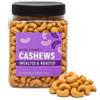 Cashews Nuts Whole Roasted UnSalted Cashew Nut 42 oz Snack Jar - Protein Energy Booster Heart-Healthy - Vegan Keto Gluten-Free - Cooking Baking Everyday Travel Office Smart Snacks Treat view 1