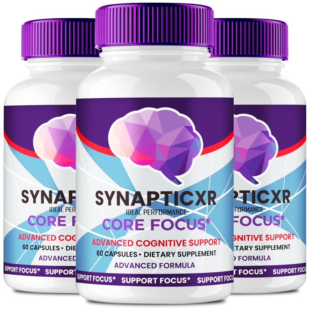 Synaptic XR Supplement Capsules, SynapticXR Pills, Synaptic XR Nerve Health Support Advanced Formula - Maximum Strength, SynapticXR Capsules All Natural Support Reviews (3 Pack)
