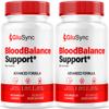 (2 Pack) GluSync Capsules, GluSync, GluSync Balance Support Capsules, Glu Sync Balance Support Pills, GluSync - All Natural Formula Pills, Glu Sync Advanced Health Support Reviews, 60 Capsules view 1
