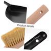 Levemolo Small Duster Broom Dustpan Brush Mini Dustpan Household Dust Pan Portable Cleaning Tool view 3