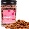 Almonds Nuts | Nutrients Rich Healthy Fats Protein Fiber Vitamins Minerals Heart Healthy Energy Boost | For Everyday Snack Travel Office Gift Kid Adult (Resealable Jar (40 oz), Whole Oil Roasted & UnSalted Almond) view 1