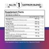 NEW AGE Saffron Supplements with Ashwagandha - Support with L-Theanine, Ginkgo Biloba, St. John's Wort, Rhodiola Rosea & 5-HTP - Saffron 120 Count view 2