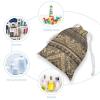 JTKBNVM Bronze And Black Muslin Bags Cotton Drawstring Bags Drawstring Gift Bags Canvas Christmas Bags Cloth Gift Bags Drawstring Pouch Jewelry Pouches Drawstring Bags 1 Pc view 3