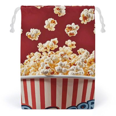 JTKBNVM Popcorn Muslin Bags Cotton Drawstring Bags Drawstring Gift Bags Canvas Christmas Bags Cloth Gift Bags Drawstring Pouch Jewelry Pouches Drawstring Bags 1 Pc