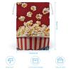 JTKBNVM Popcorn Muslin Bags Cotton Drawstring Bags Drawstring Gift Bags Canvas Christmas Bags Cloth Gift Bags Drawstring Pouch Jewelry Pouches Drawstring Bags 1 Pc view 2