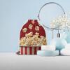JTKBNVM Popcorn Muslin Bags Cotton Drawstring Bags Drawstring Gift Bags Canvas Christmas Bags Cloth Gift Bags Drawstring Pouch Jewelry Pouches Drawstring Bags 1 Pc view 4