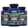 2 in 1 Enhanced Formula: Vitamin B1 with Benfotiamine 500mg, Fat Soluable Supplement of Vitamin B-1, 500 mg - 120 Capsules (3) view 1