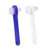 Didiseaon 4pcs Dual-Head Denture Cleaning Brush Set Soft Bristles for False Teeth Care Easy to Use for Seniors and Daily Oral Hygiene view 2